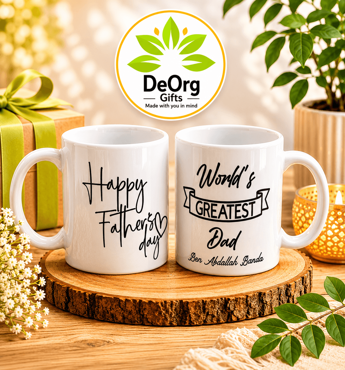 Personalised Father's Day Mug  (15oz)