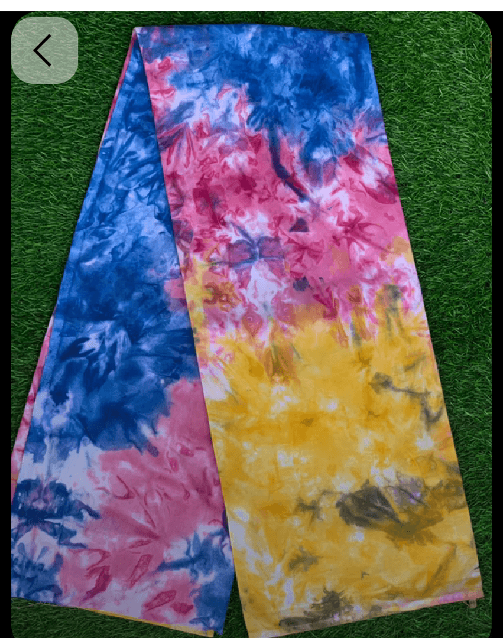 Batik and Tie Dye fabrics and shirt 2