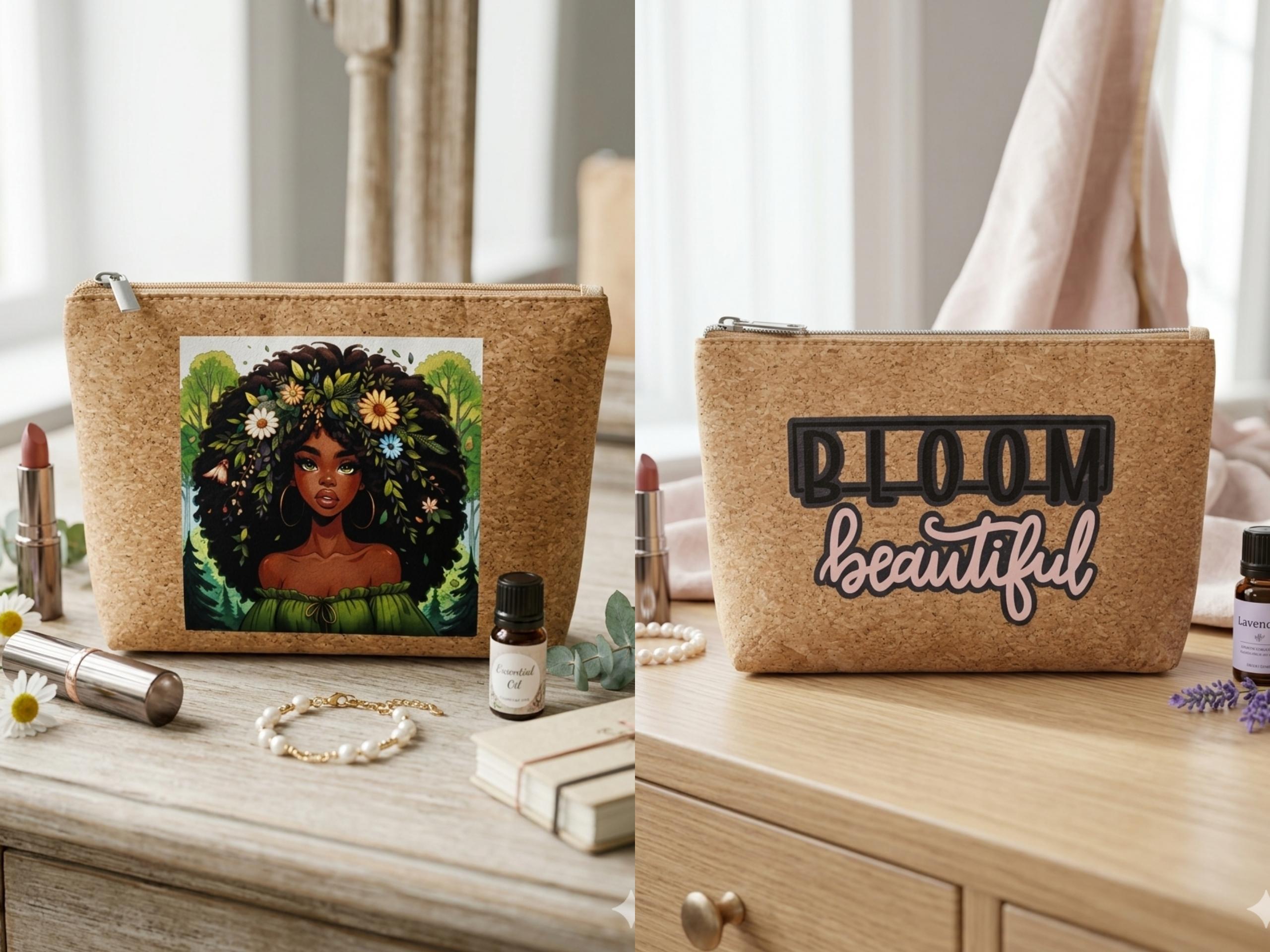 Cork Textured Pouch  3